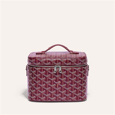 goyard vanity purse|Goyard muse vanity case.